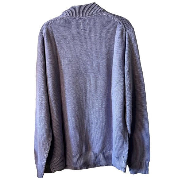 NWT Men’s crew neck sweater lilac Size Medium - Picture 7 of 7